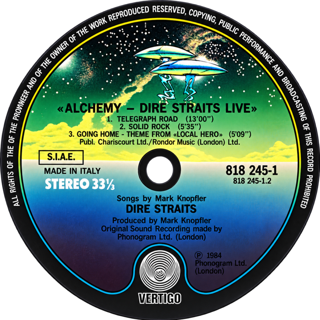 Strona D — Alchemy – Dire Straits Live