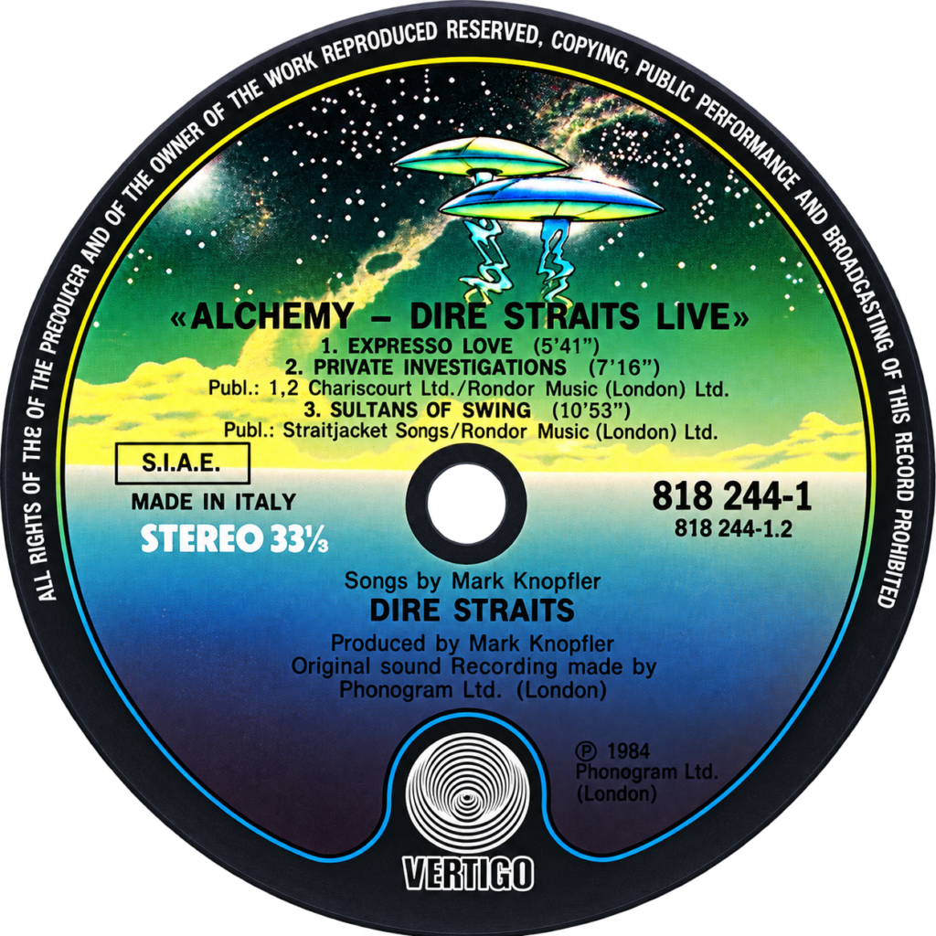Strona B — Alchemy – Dire Straits Live