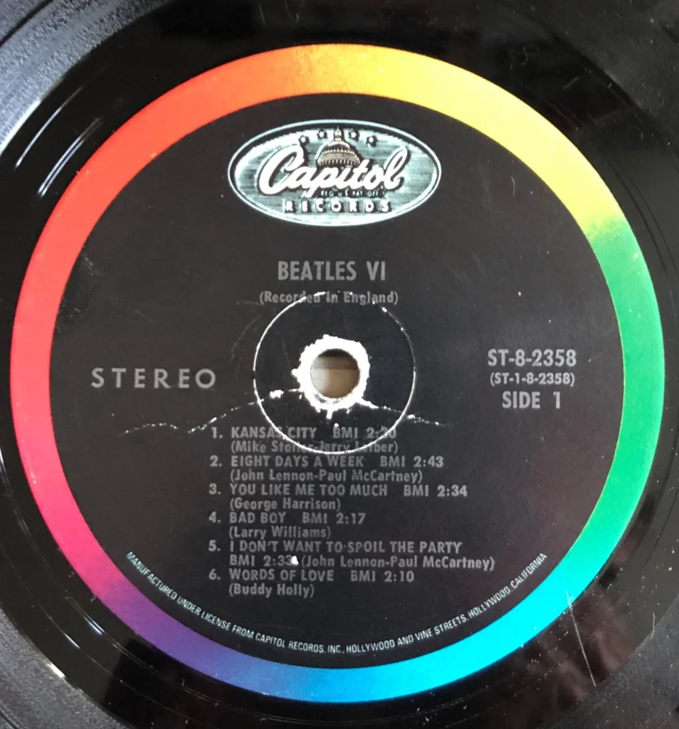 Strona A — Beatles VI