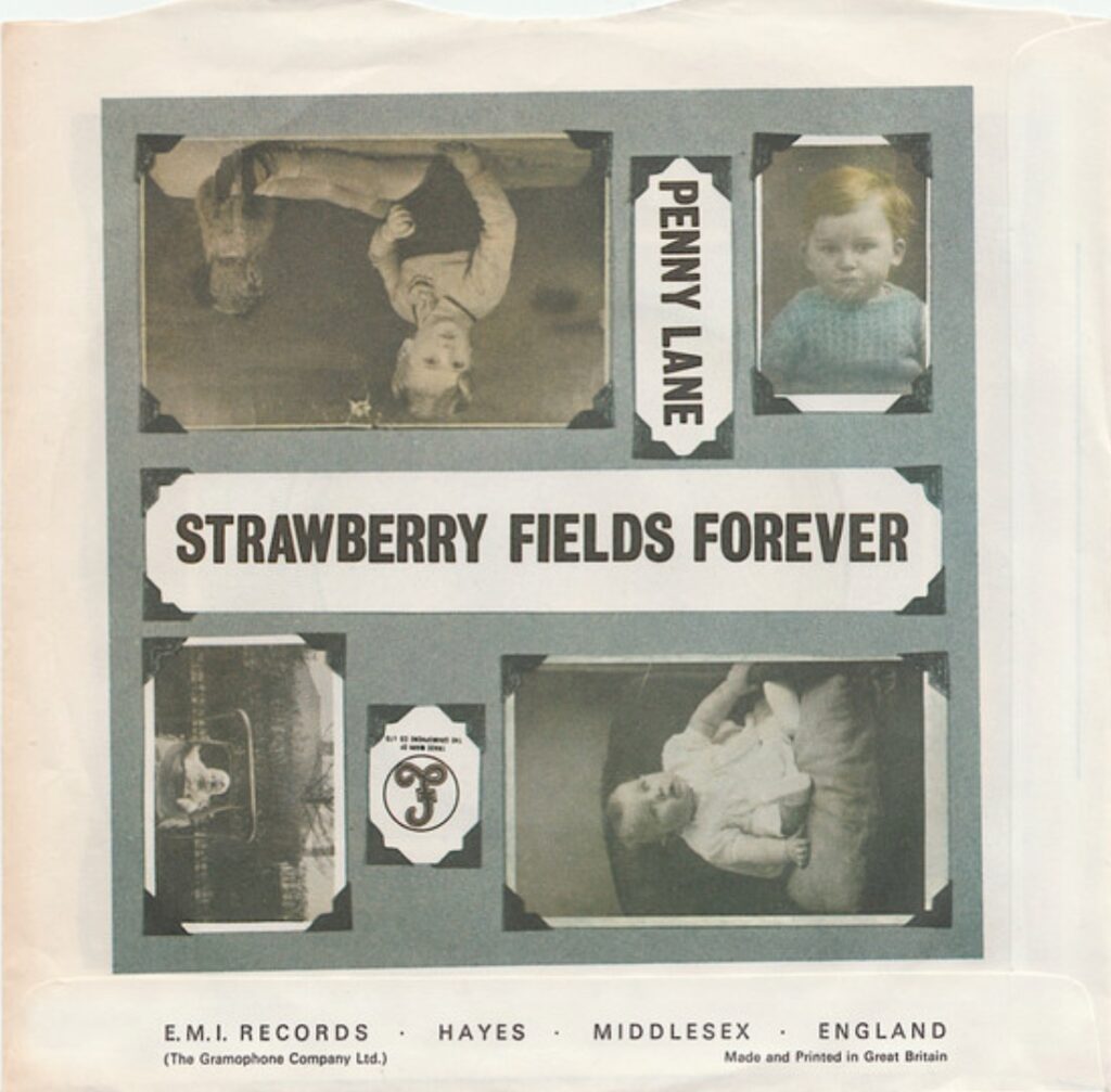 Okładka tył — Strawberry Fields Forever